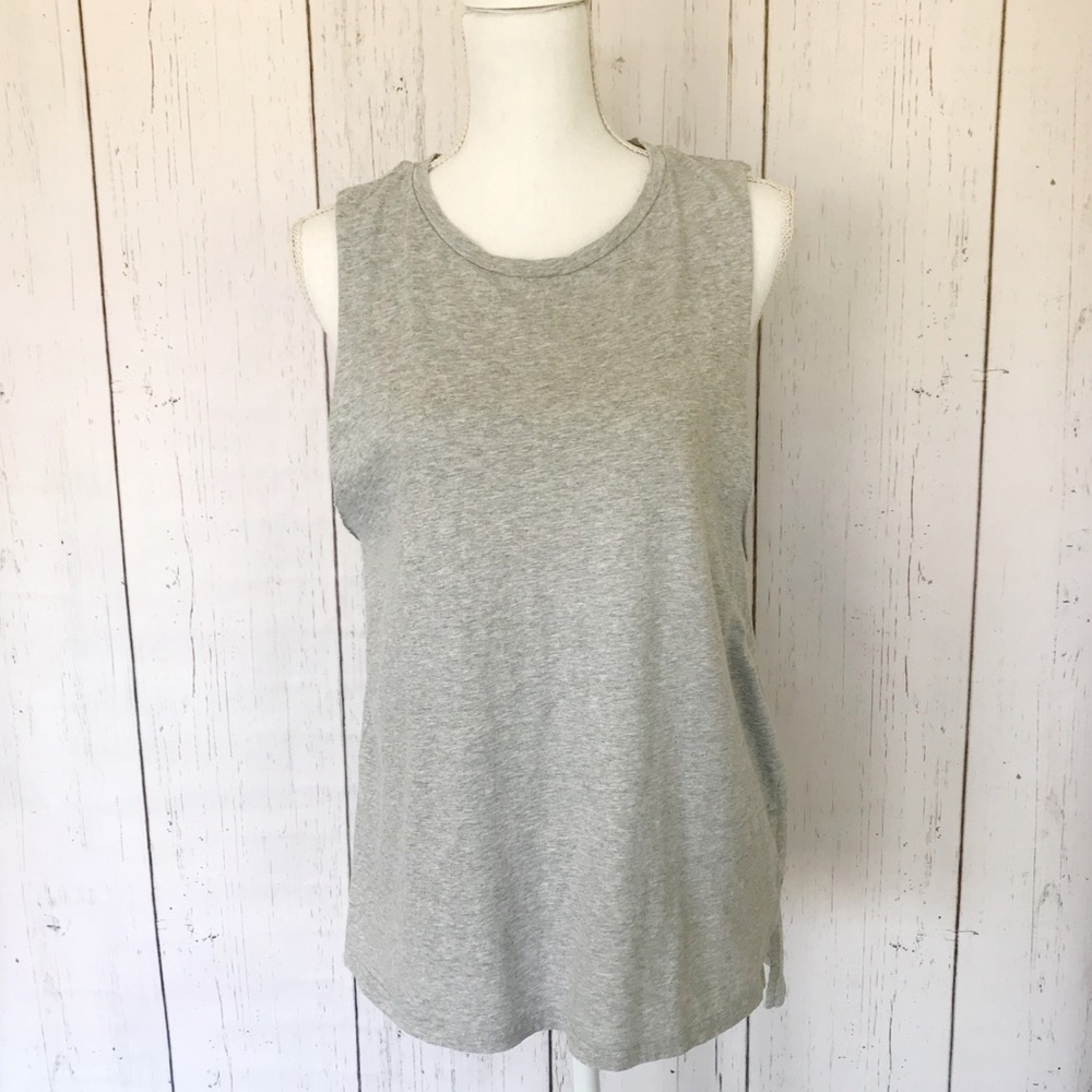 Tobi Heather Gray Muscle Tank Top